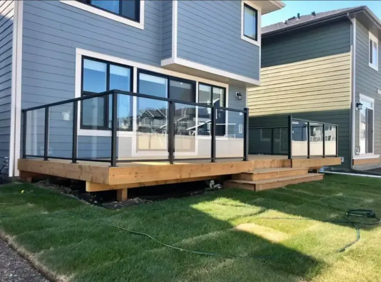 Composite Deck Built in Calgary, AB - Millennium Fence and Deck